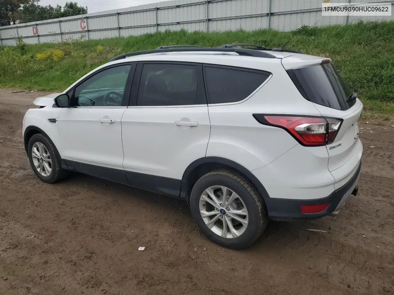 2017 Ford Escape Se VIN: 1FMCU9G90HUC09622 Lot: 56954825