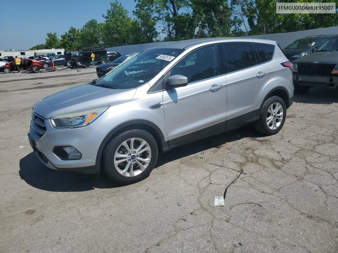 2017 Ford Escape Se VIN: 1FMCU0GD6HUE95007 Lot: 56962575