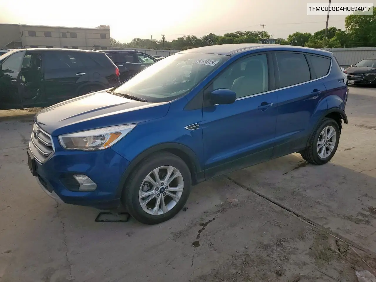 2017 Ford Escape Se VIN: 1FMCU0GD4HUE94017 Lot: 57018945