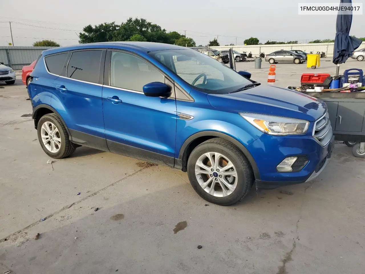 2017 Ford Escape Se VIN: 1FMCU0GD4HUE94017 Lot: 57018945