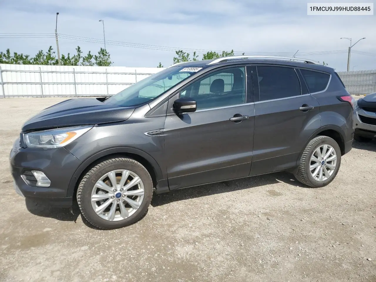2017 Ford Escape Titanium VIN: 1FMCU9J99HUD88445 Lot: 57135595