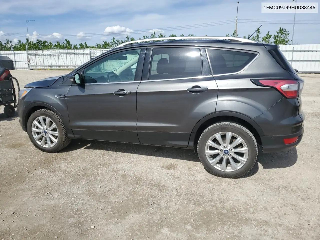 2017 Ford Escape Titanium VIN: 1FMCU9J99HUD88445 Lot: 57135595