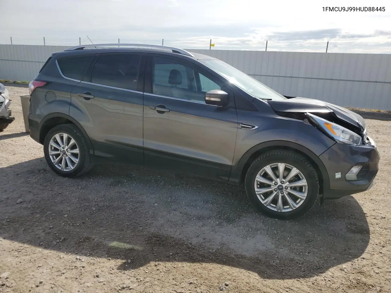 2017 Ford Escape Titanium VIN: 1FMCU9J99HUD88445 Lot: 57135595