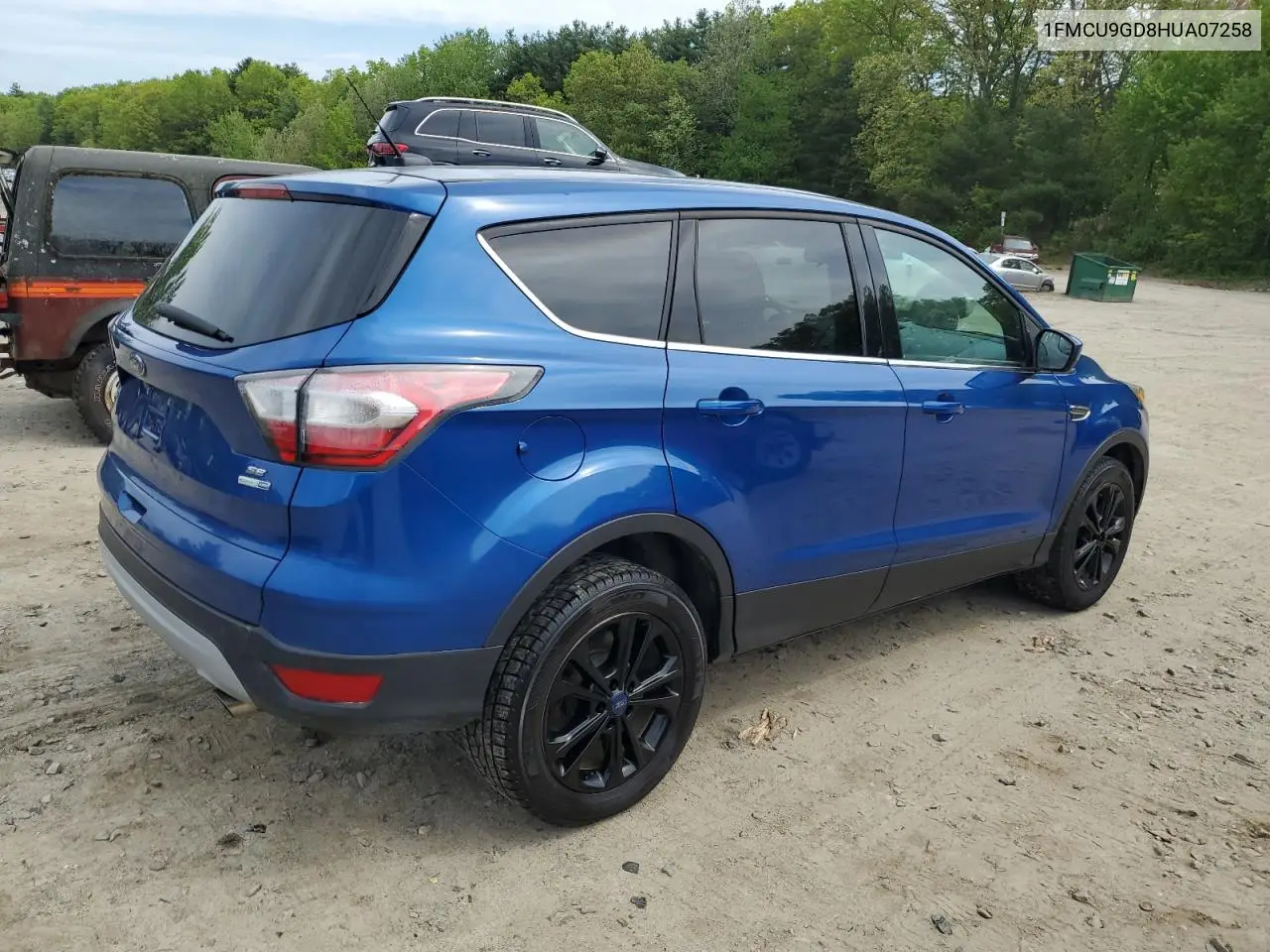 2017 Ford Escape Se VIN: 1FMCU9GD8HUA07258 Lot: 57141915
