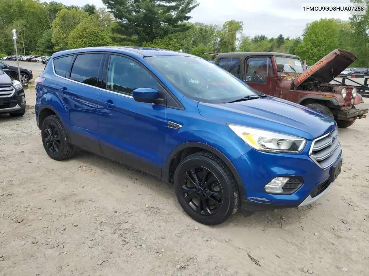 2017 Ford Escape Se VIN: 1FMCU9GD8HUA07258 Lot: 57141915