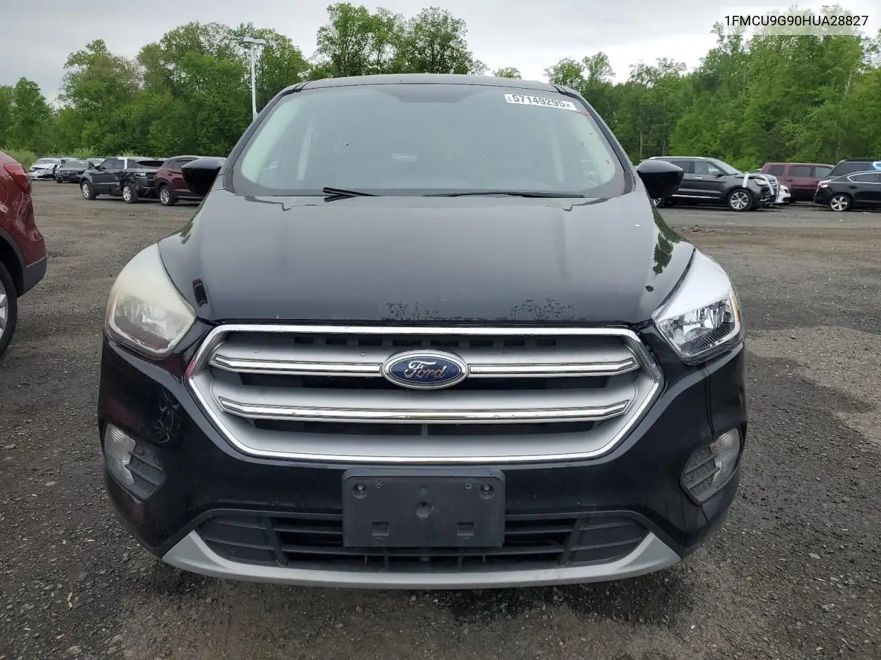 2017 Ford Escape Se VIN: 1FMCU9G90HUA28827 Lot: 57149295