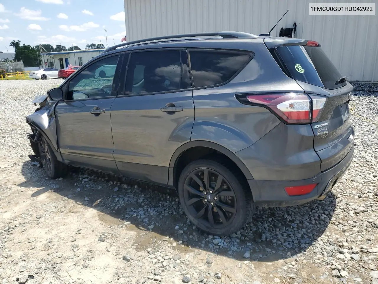 2017 Ford Escape Se VIN: 1FMCU0GD1HUC42922 Lot: 57155635