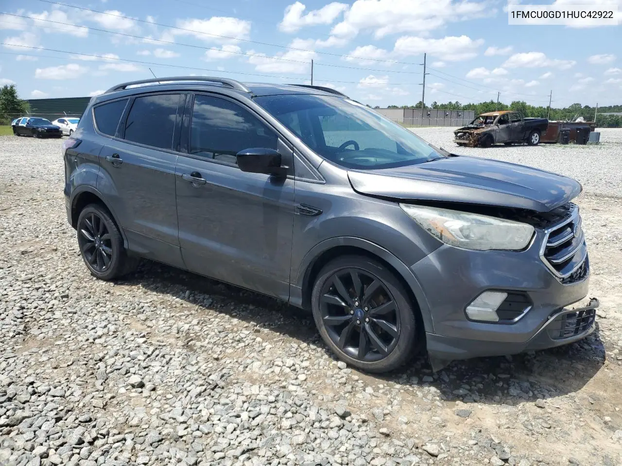 2017 Ford Escape Se VIN: 1FMCU0GD1HUC42922 Lot: 57155635