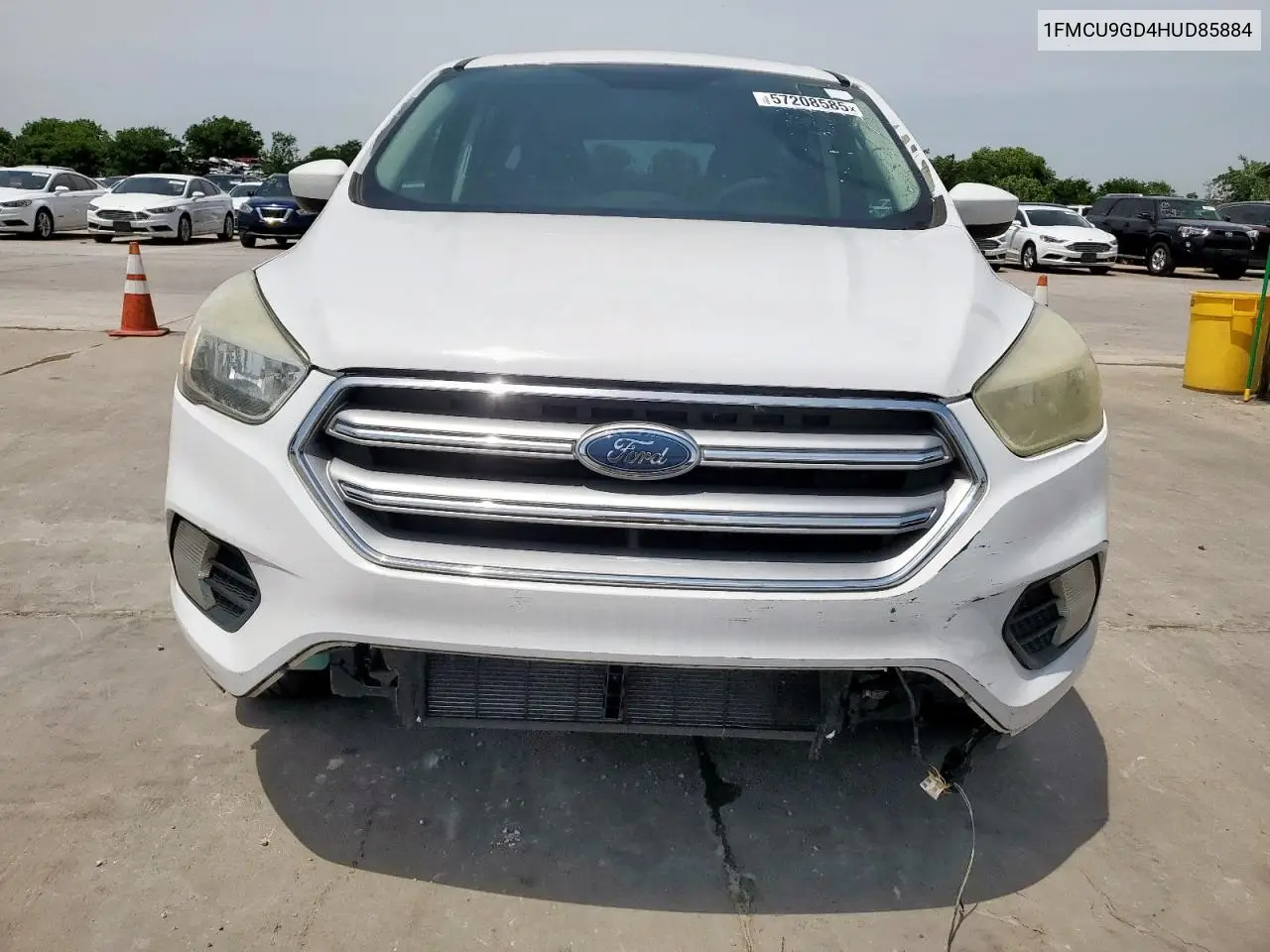 2017 Ford Escape Se VIN: 1FMCU9GD4HUD85884 Lot: 57208585