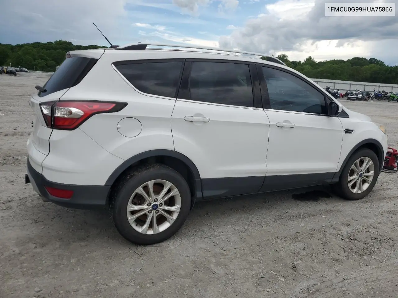 2017 Ford Escape Se VIN: 1FMCU0G99HUA75866 Lot: 57274785