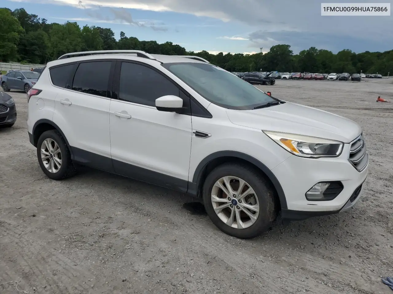 2017 Ford Escape Se VIN: 1FMCU0G99HUA75866 Lot: 57274785