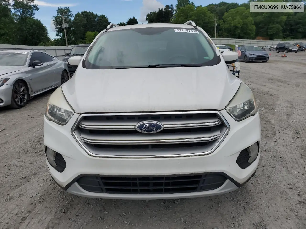 2017 Ford Escape Se VIN: 1FMCU0G99HUA75866 Lot: 57274785