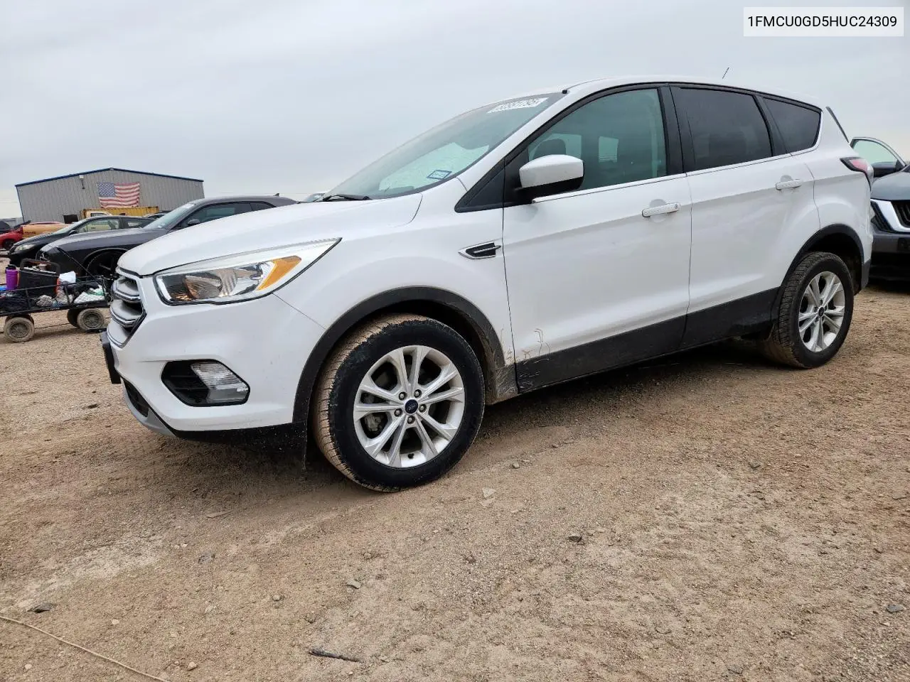 2017 Ford Escape Se VIN: 1FMCU0GD5HUC24309 Lot: 60991795