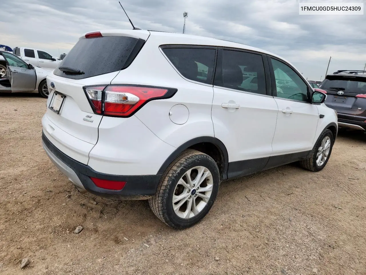 2017 Ford Escape Se VIN: 1FMCU0GD5HUC24309 Lot: 60991795