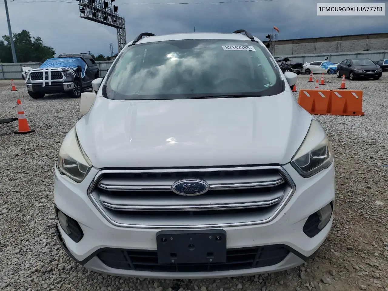 2017 Ford Escape Se VIN: 1FMCU9GDXHUA77781 Lot: 62142365