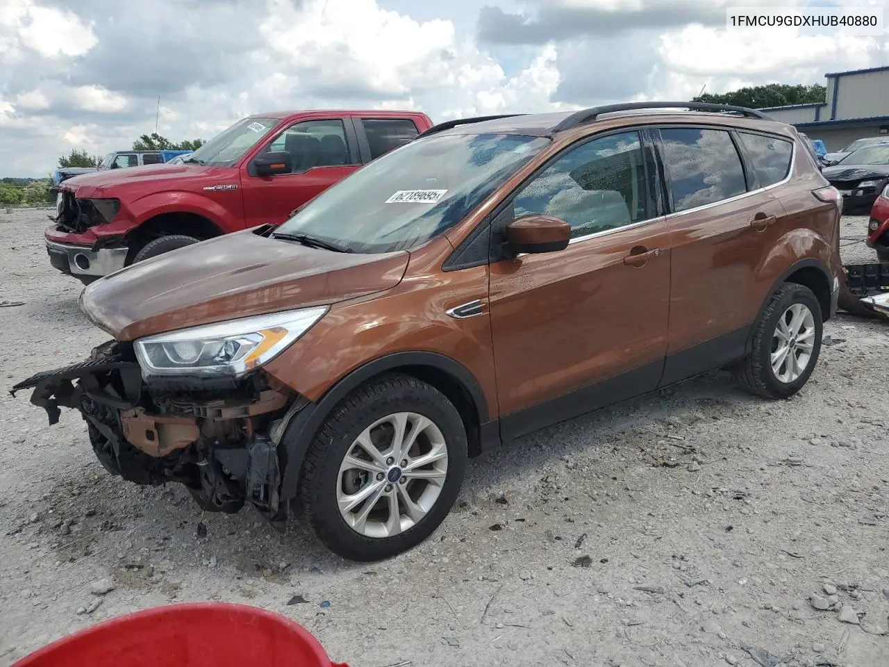 2017 Ford Escape Se VIN: 1FMCU9GDXHUB40880 Lot: 62189695