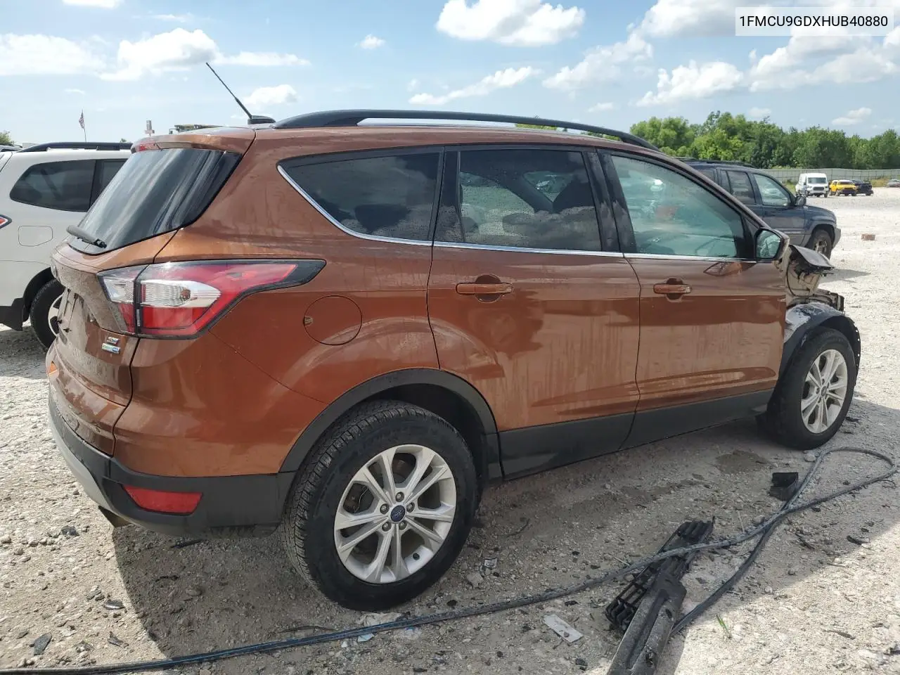 2017 Ford Escape Se VIN: 1FMCU9GDXHUB40880 Lot: 62189695