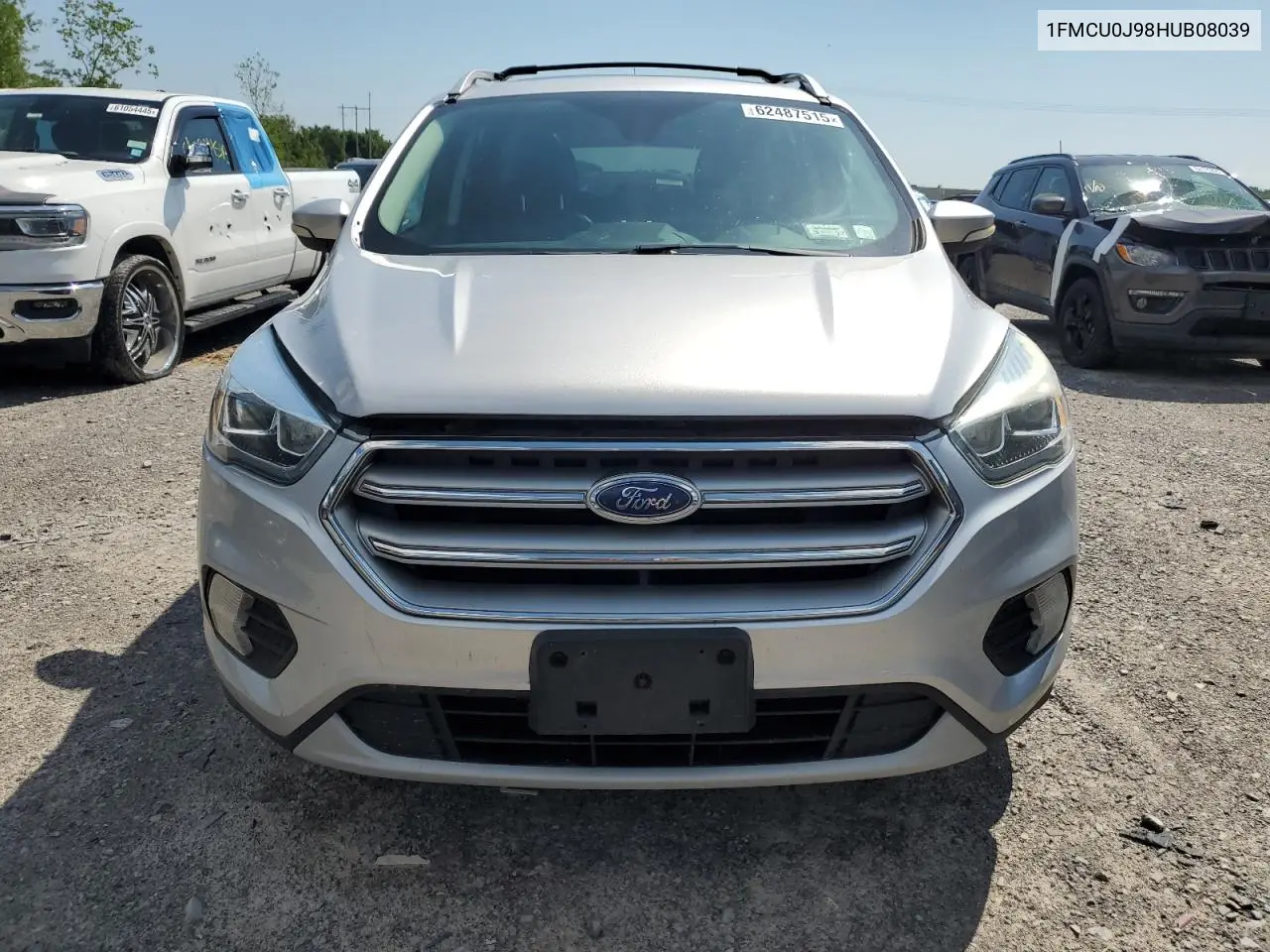 2017 Ford Escape Titanium VIN: 1FMCU0J98HUB08039 Lot: 62487515