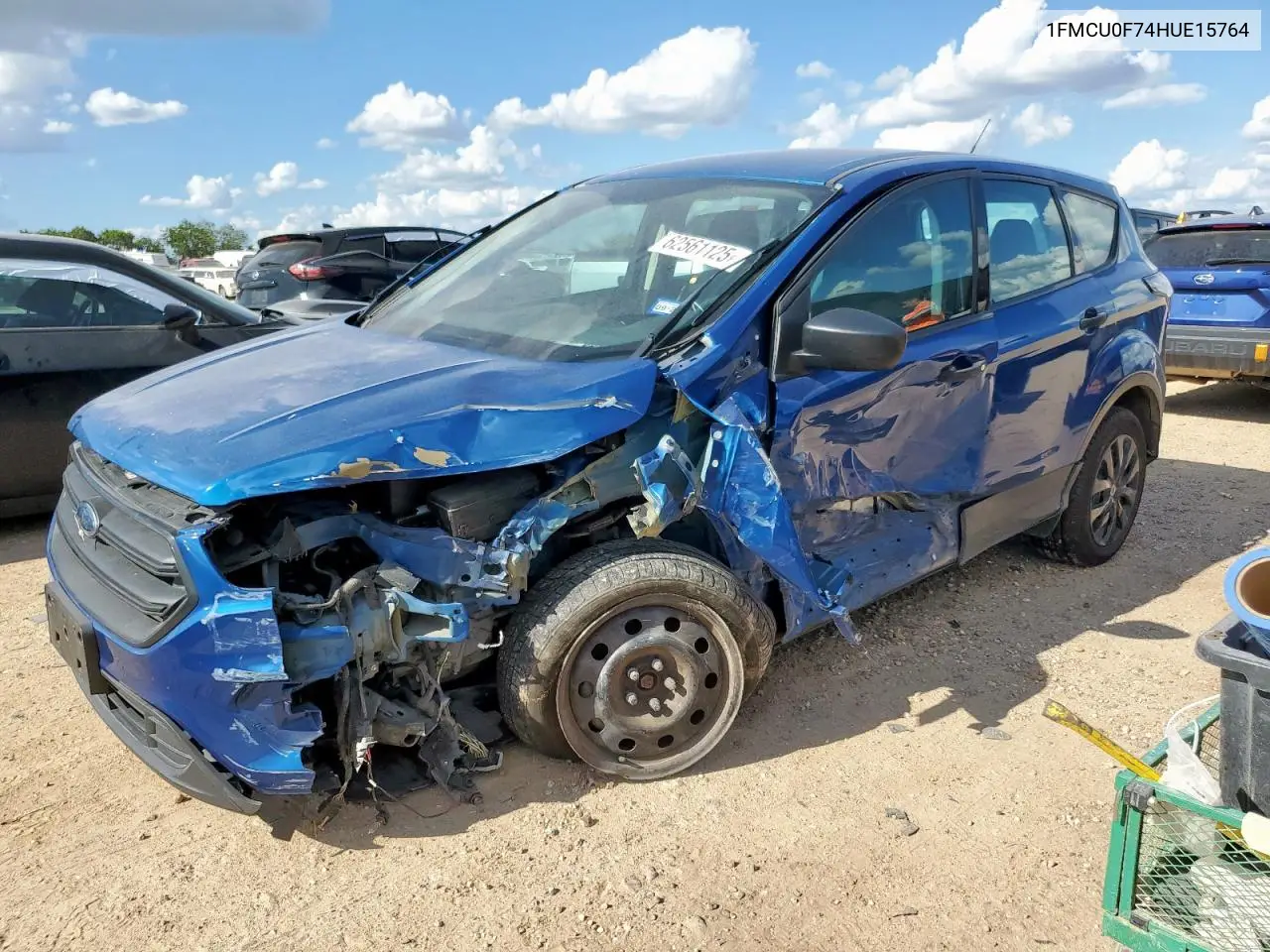 2017 Ford Escape S VIN: 1FMCU0F74HUE15764 Lot: 62561125