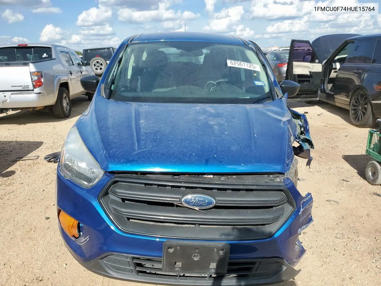 2017 Ford Escape S VIN: 1FMCU0F74HUE15764 Lot: 62561125
