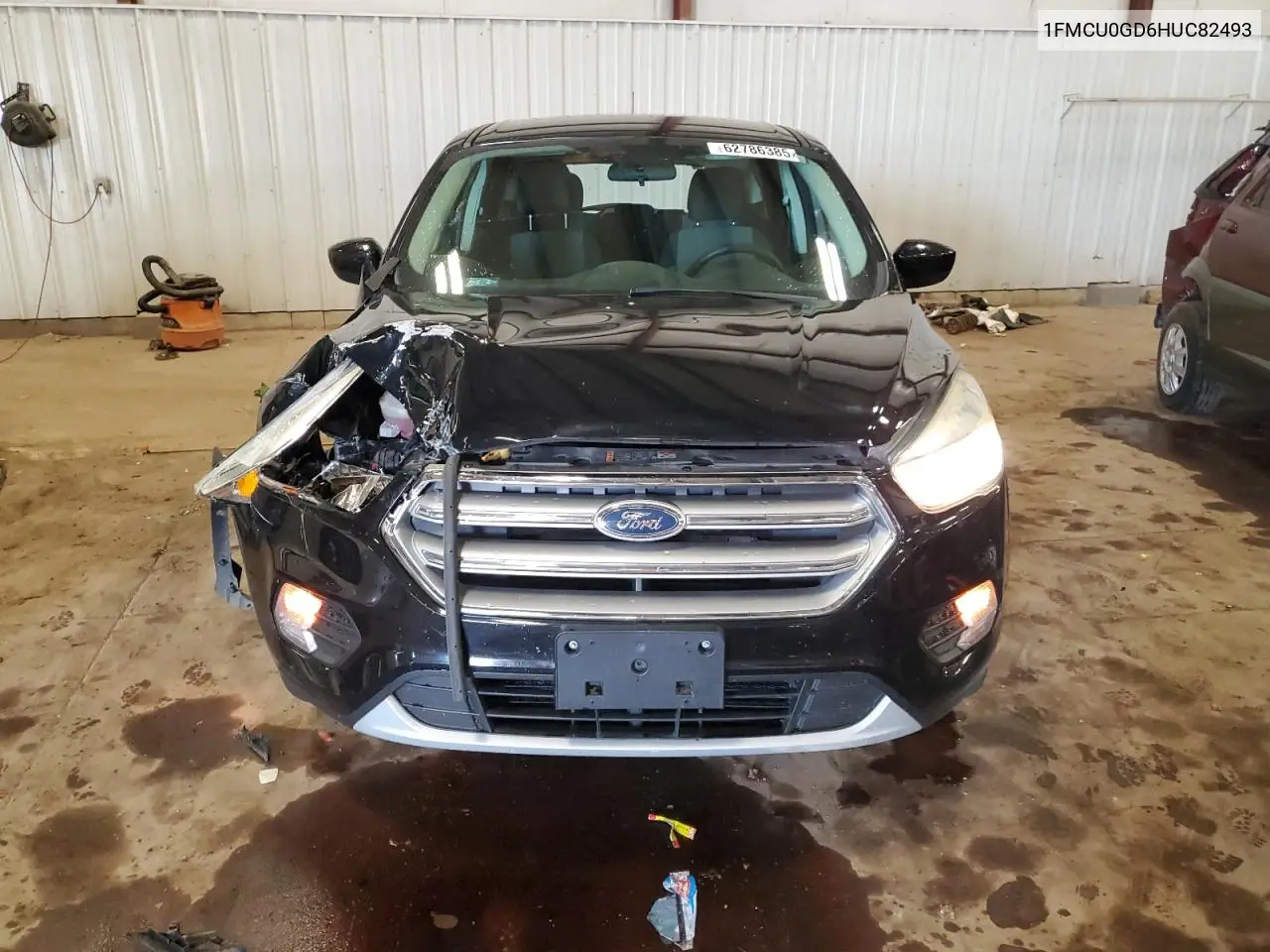 2017 Ford Escape Se VIN: 1FMCU0GD6HUC82493 Lot: 62786385