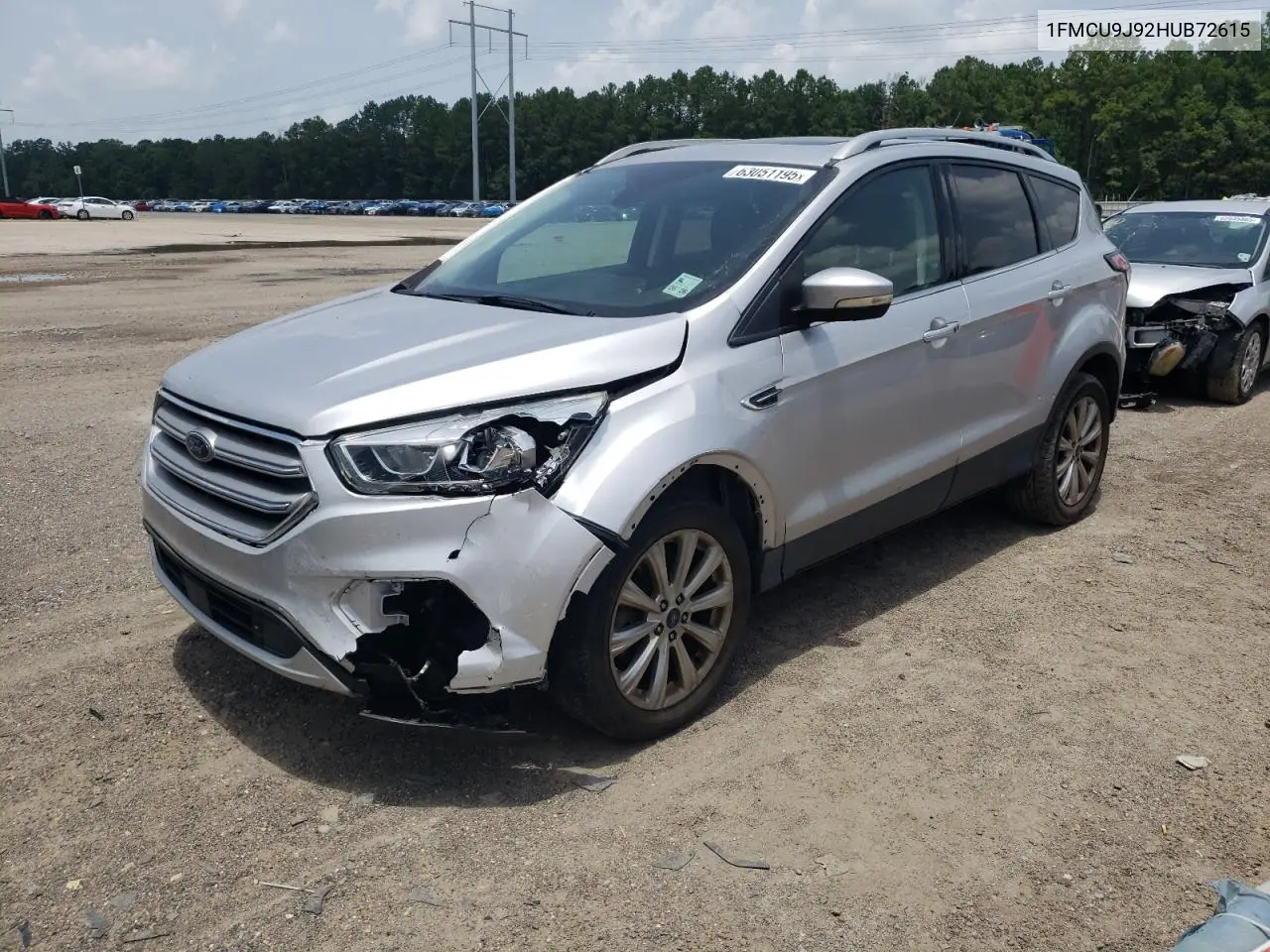 1fmcu9j92hub72615 1FMCU9J92HUB72615 2017 Ford Escape Titanium