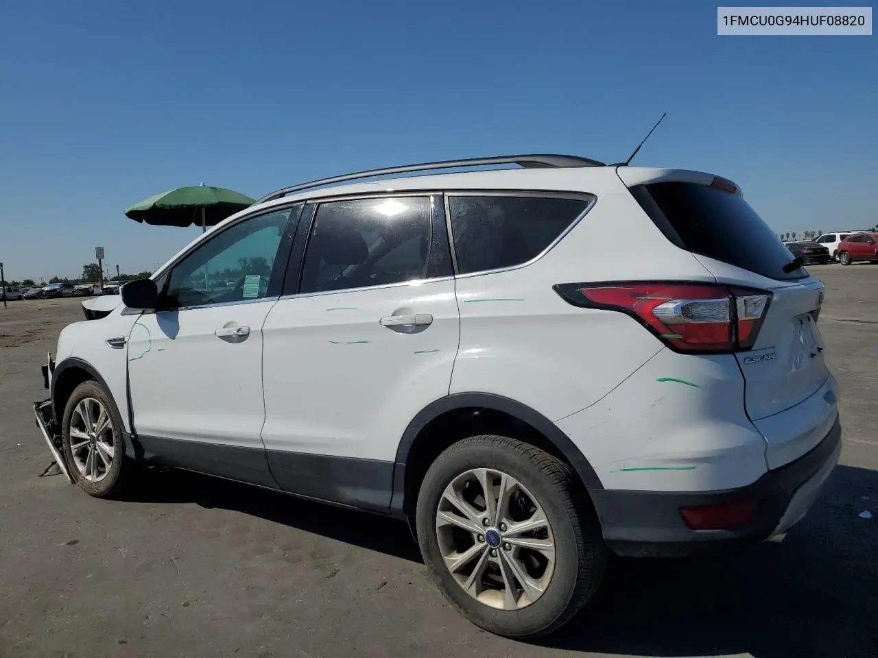 2017 Ford Escape Se VIN: 1FMCU0G94HUF08820 Lot: 63057705