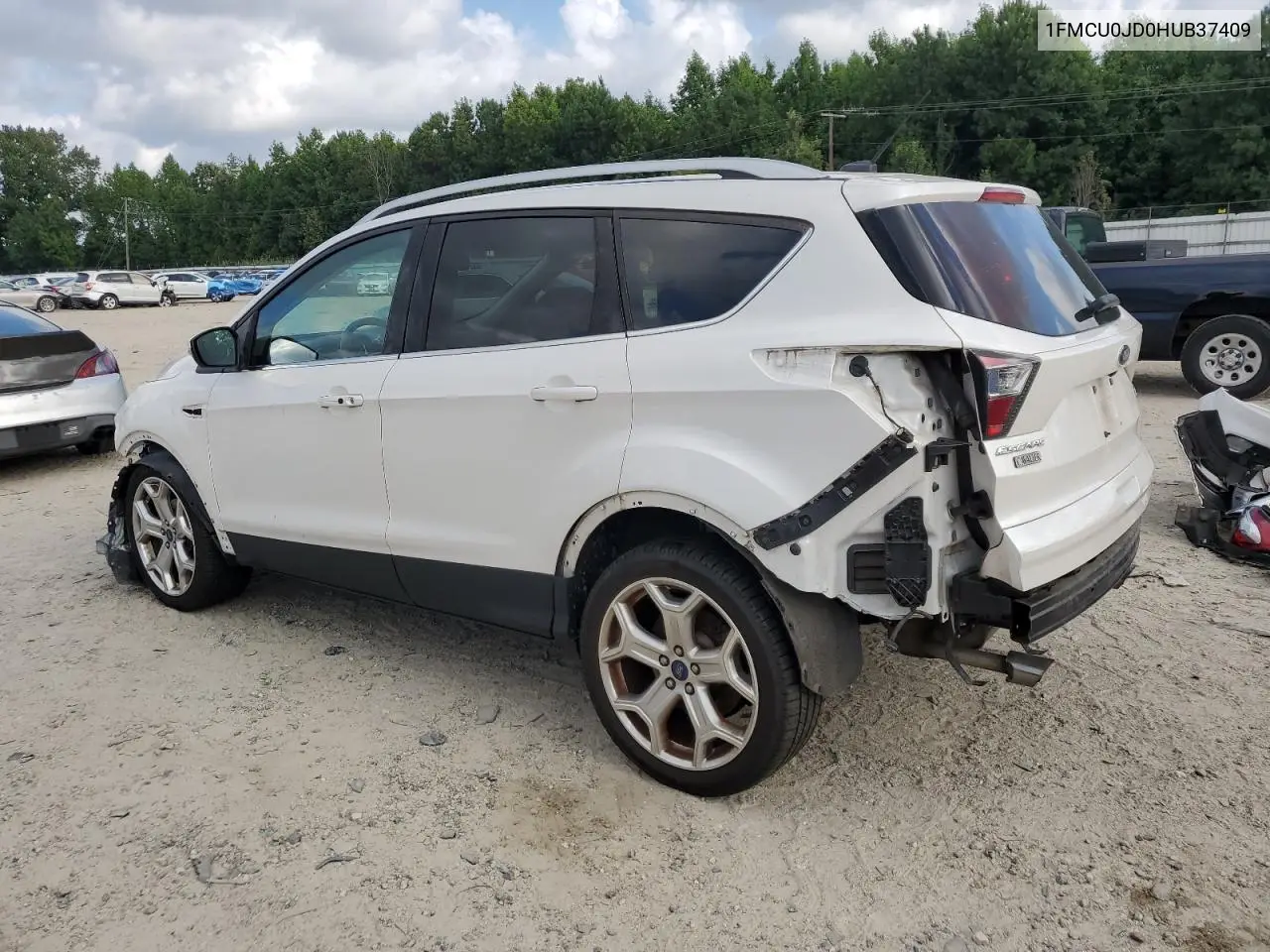 2017 Ford Escape Titanium VIN: 1FMCU0JD0HUB37409 Lot: 65409655