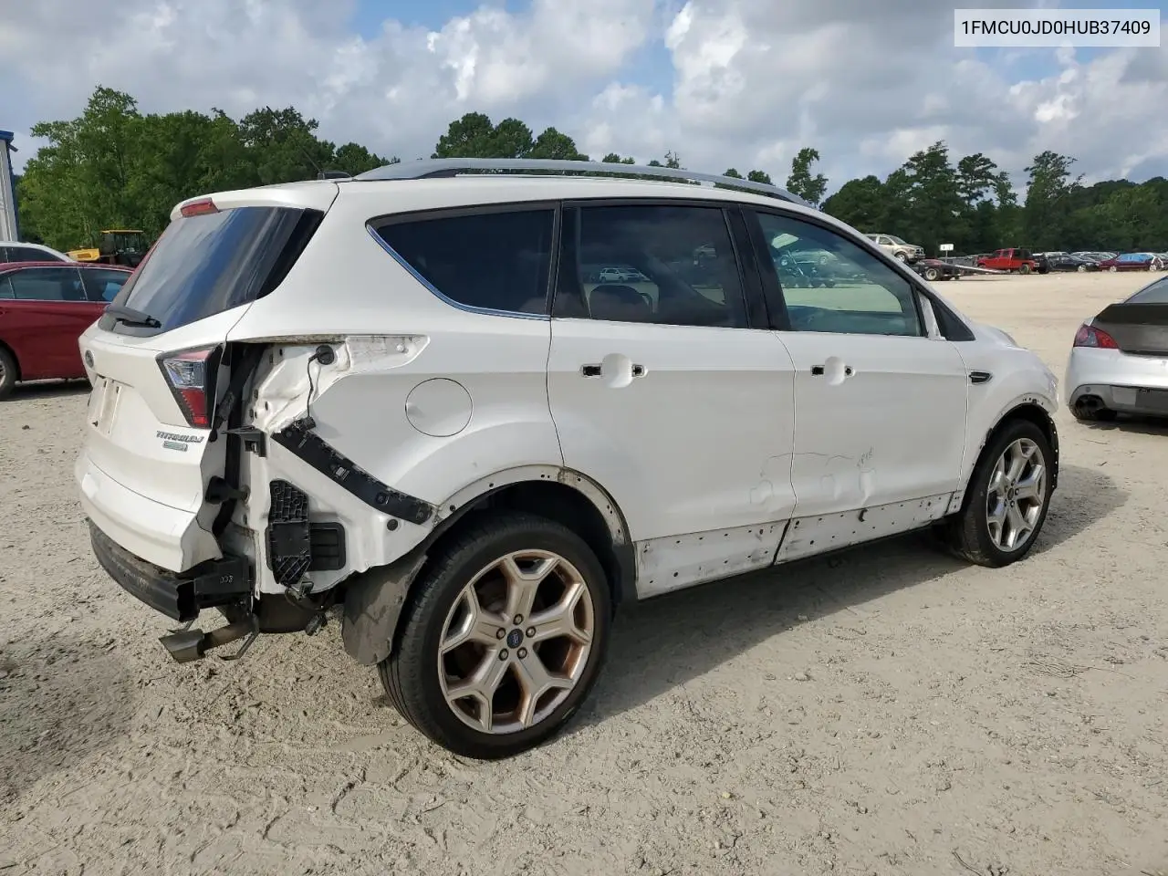 2017 Ford Escape Titanium VIN: 1FMCU0JD0HUB37409 Lot: 65409655