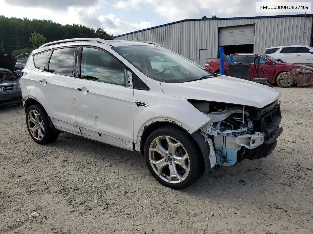 2017 Ford Escape Titanium VIN: 1FMCU0JD0HUB37409 Lot: 65409655