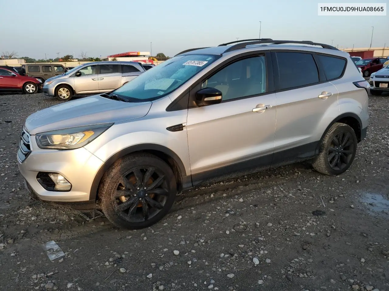 2017 Ford Escape Titanium VIN: 1FMCU0JD9HUA08665 Lot: 65767365