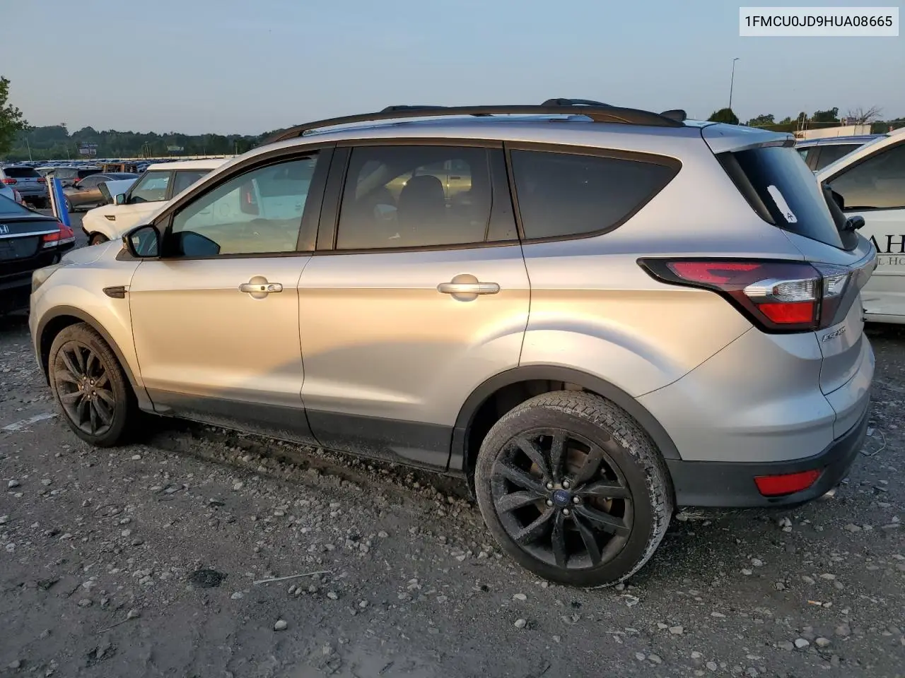 2017 Ford Escape Titanium VIN: 1FMCU0JD9HUA08665 Lot: 65767365