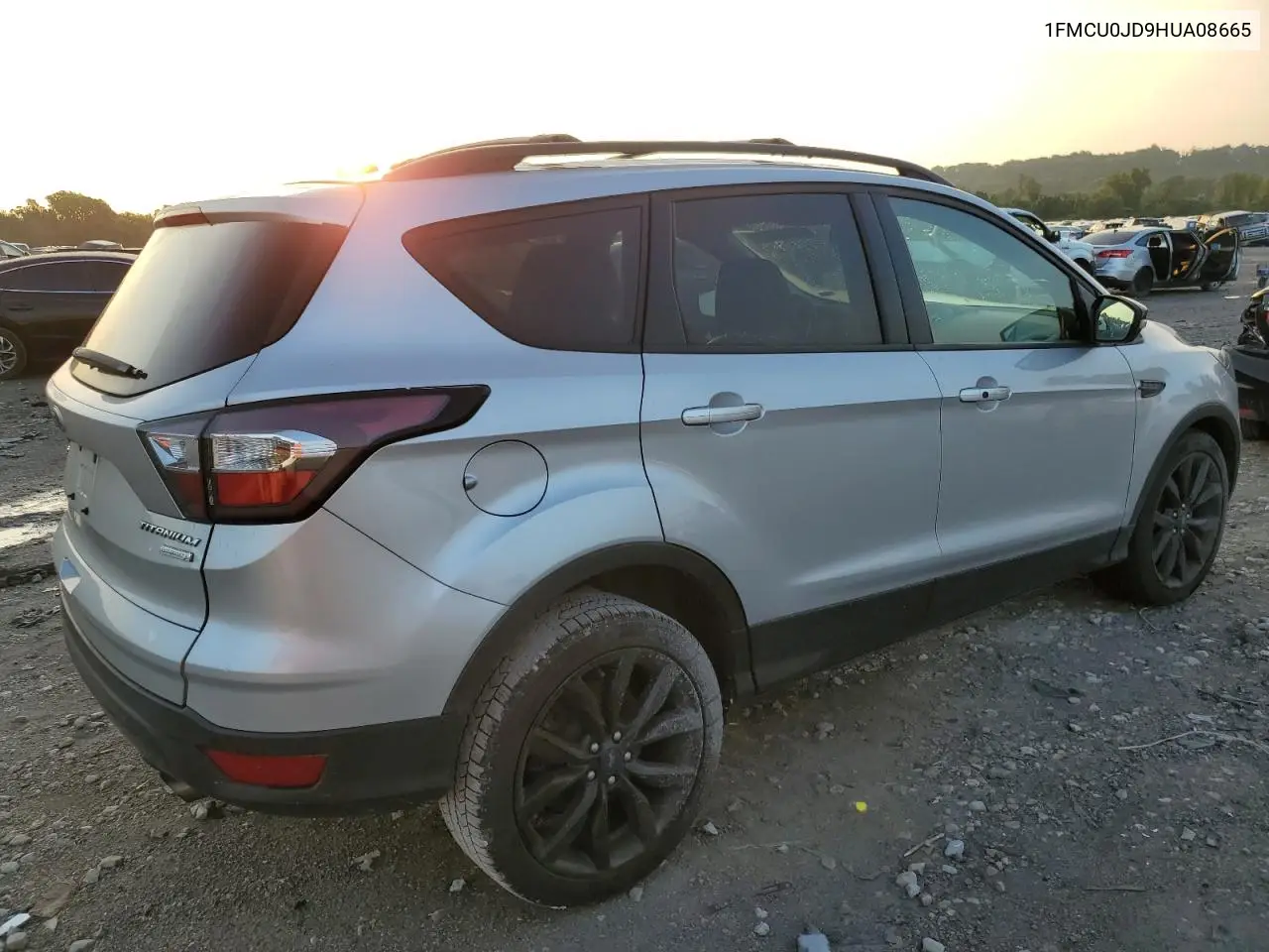 2017 Ford Escape Titanium VIN: 1FMCU0JD9HUA08665 Lot: 65767365
