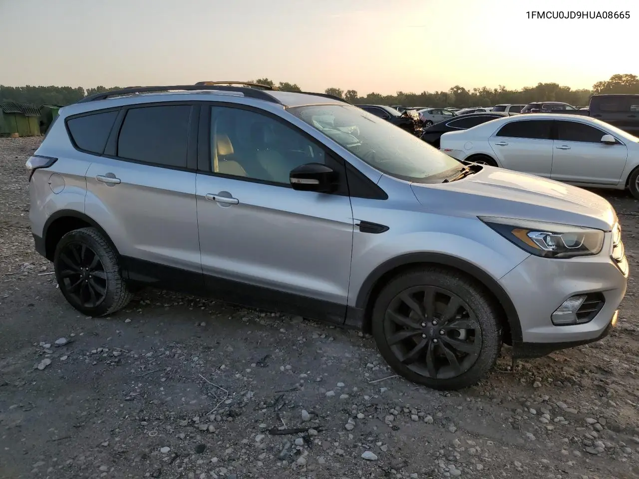 2017 Ford Escape Titanium VIN: 1FMCU0JD9HUA08665 Lot: 65767365