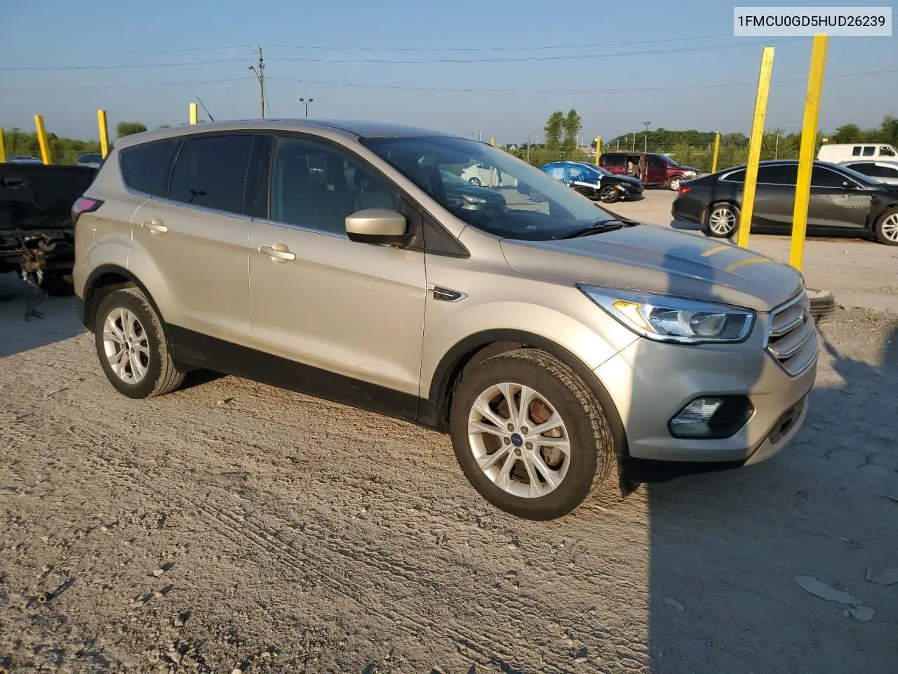 2017 Ford Escape Se VIN: 1FMCU0GD5HUD26239 Lot: 65807825