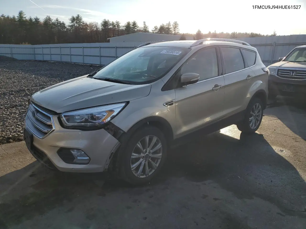 2017 Ford Escape Titanium VIN: 1FMCU9J94HUE61527 Lot: 78836514