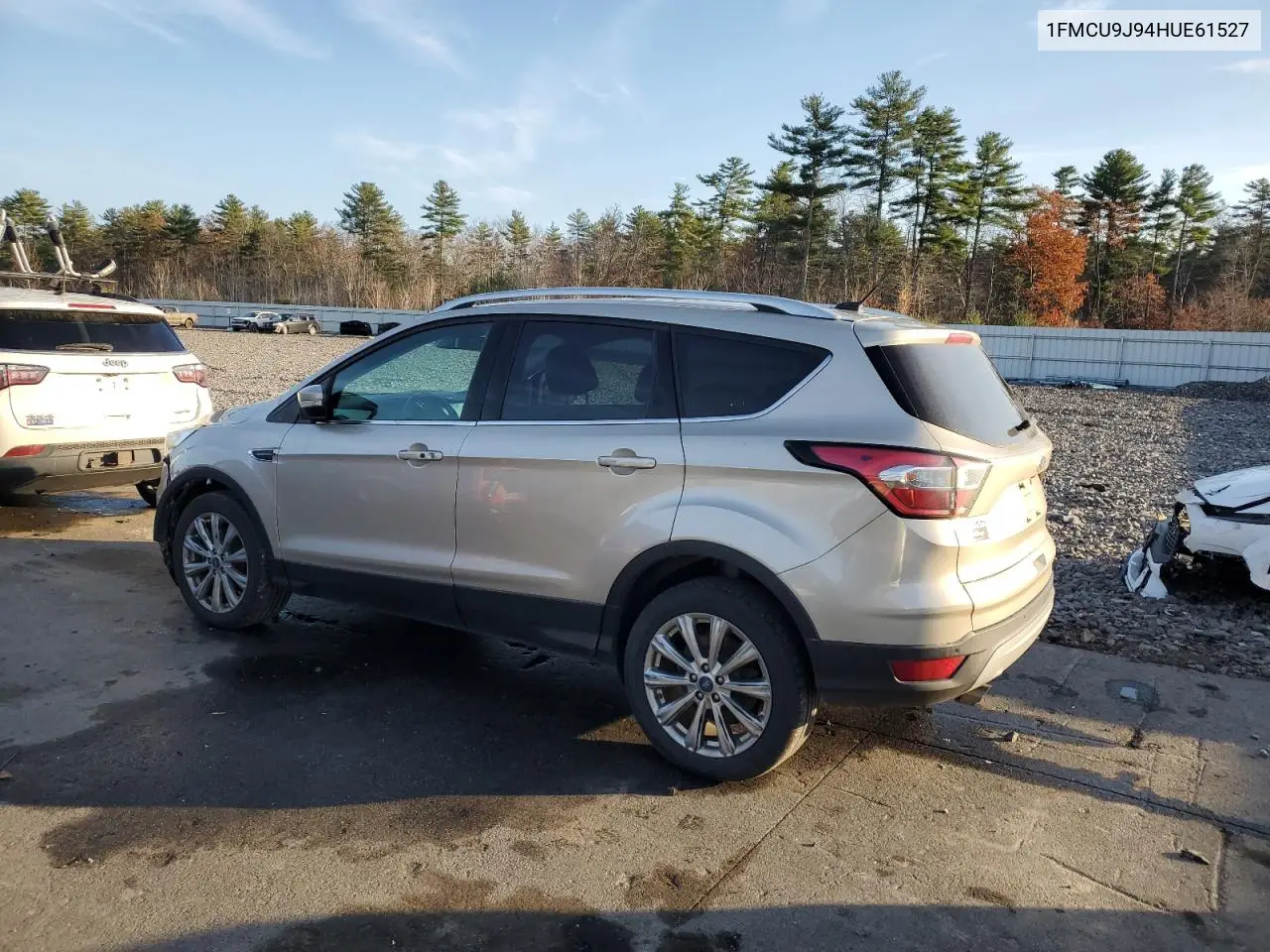 2017 Ford Escape Titanium VIN: 1FMCU9J94HUE61527 Lot: 78836514