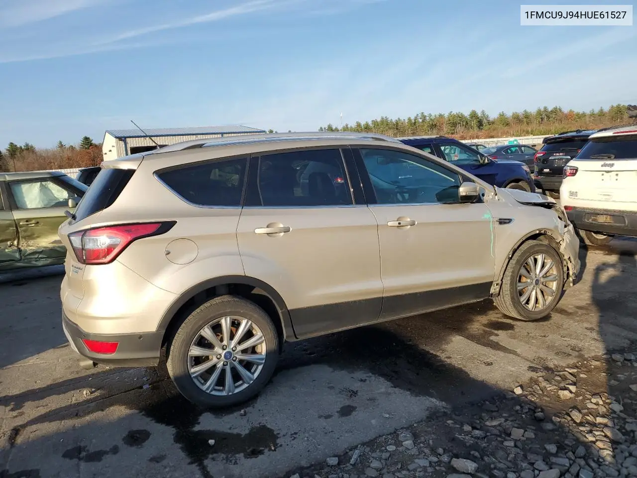 2017 Ford Escape Titanium VIN: 1FMCU9J94HUE61527 Lot: 78836514