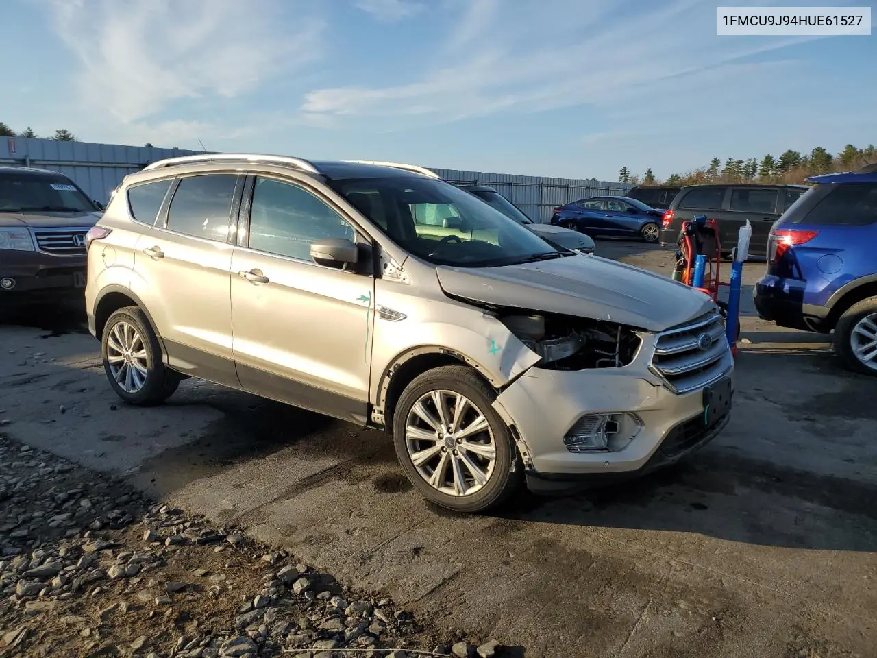2017 Ford Escape Titanium VIN: 1FMCU9J94HUE61527 Lot: 78836514