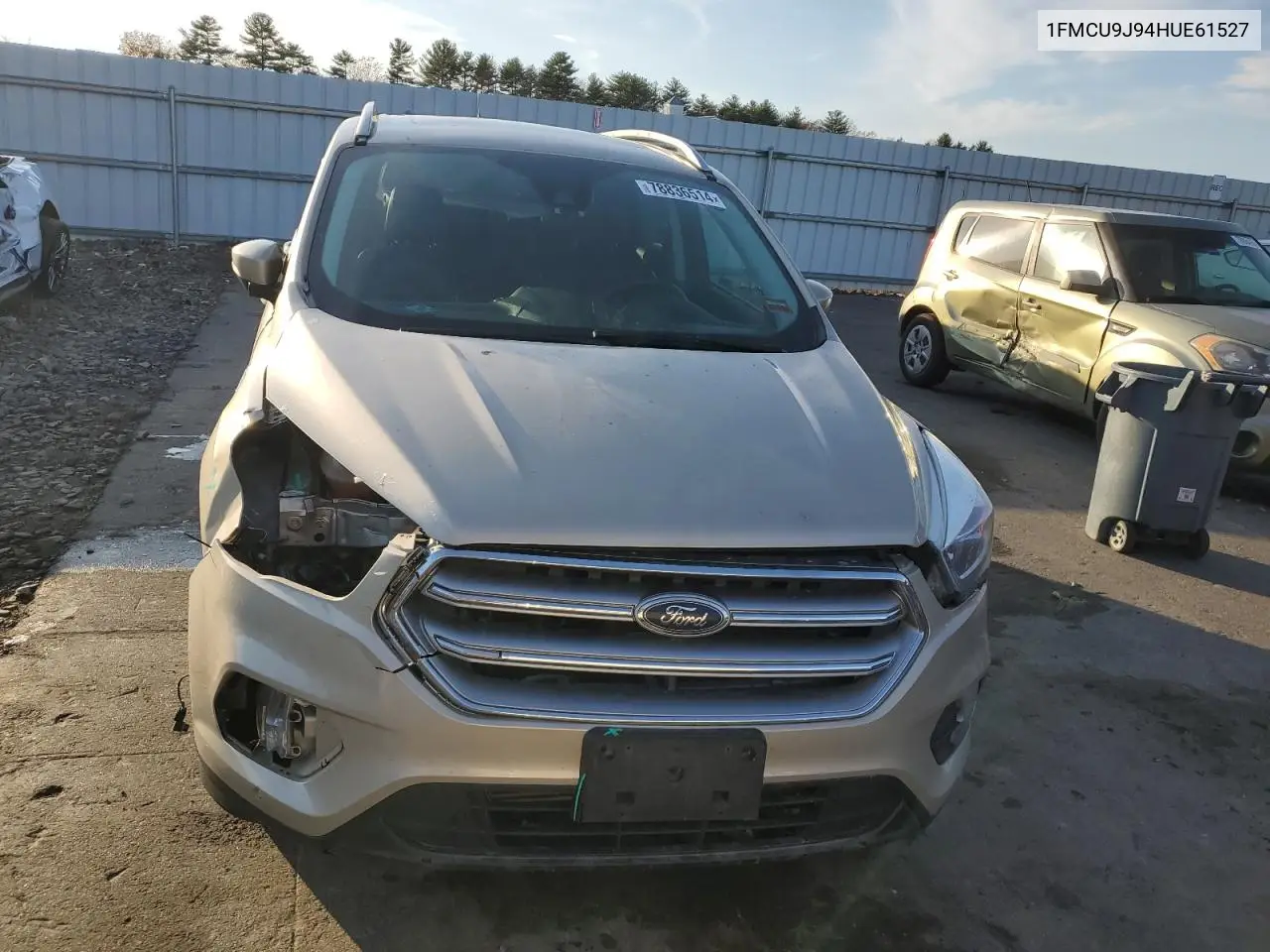 2017 Ford Escape Titanium VIN: 1FMCU9J94HUE61527 Lot: 78836514