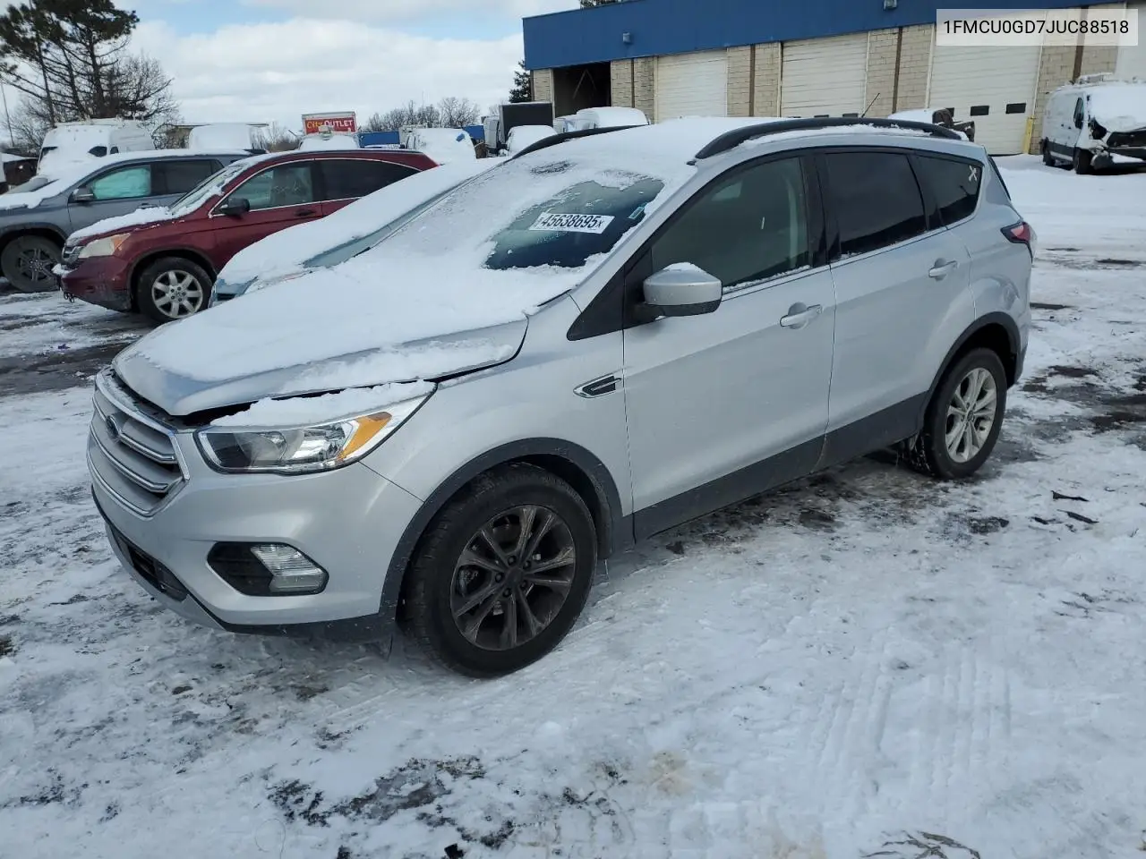 2018 Ford Escape Se VIN: 1FMCU0GD7JUC88518 Lot: 45638695