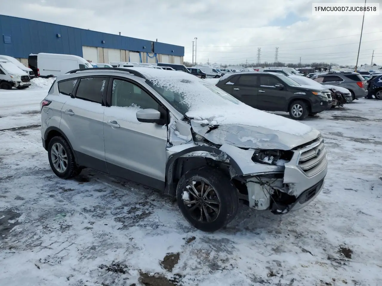 2018 Ford Escape Se VIN: 1FMCU0GD7JUC88518 Lot: 45638695