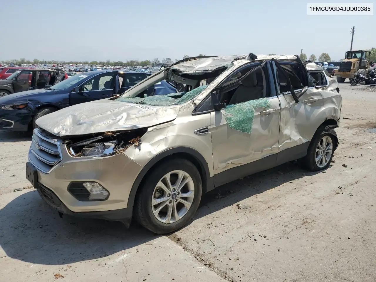 2018 Ford Escape Se VIN: 1FMCU9GD4JUD00385 Lot: 52605595