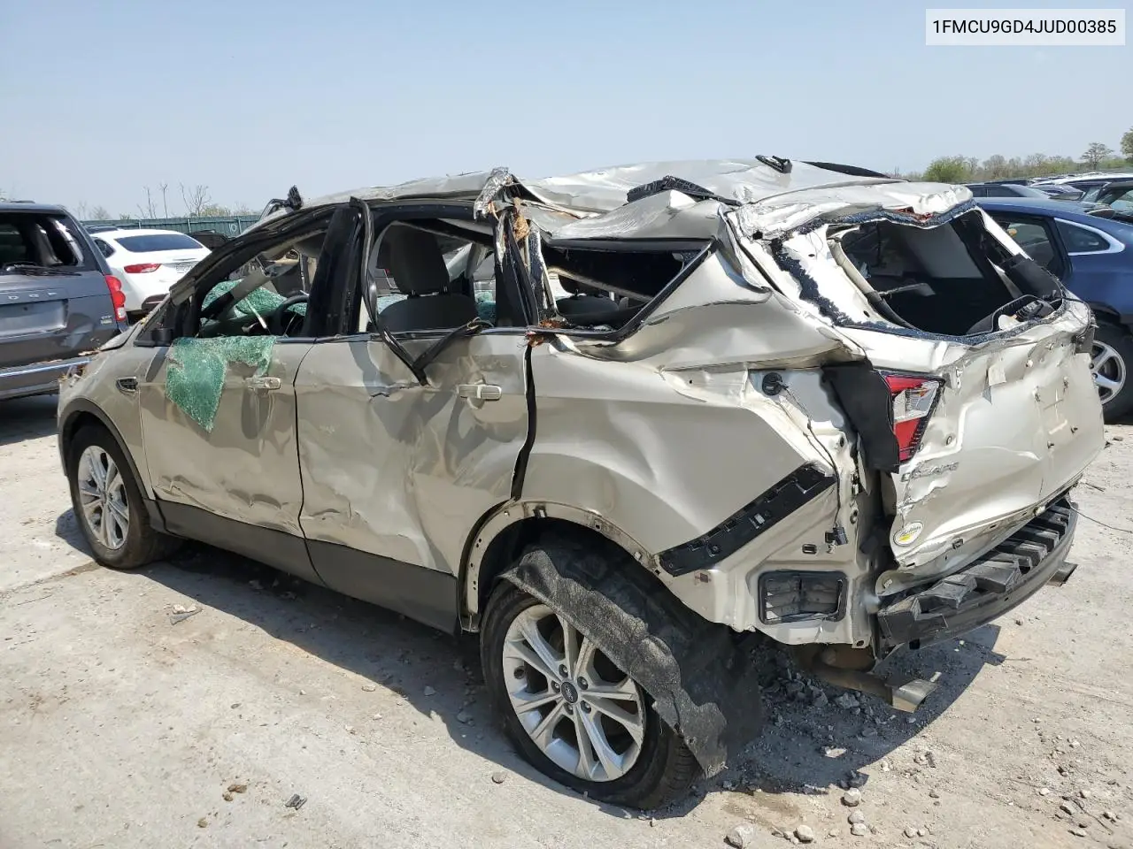 2018 Ford Escape Se VIN: 1FMCU9GD4JUD00385 Lot: 52605595