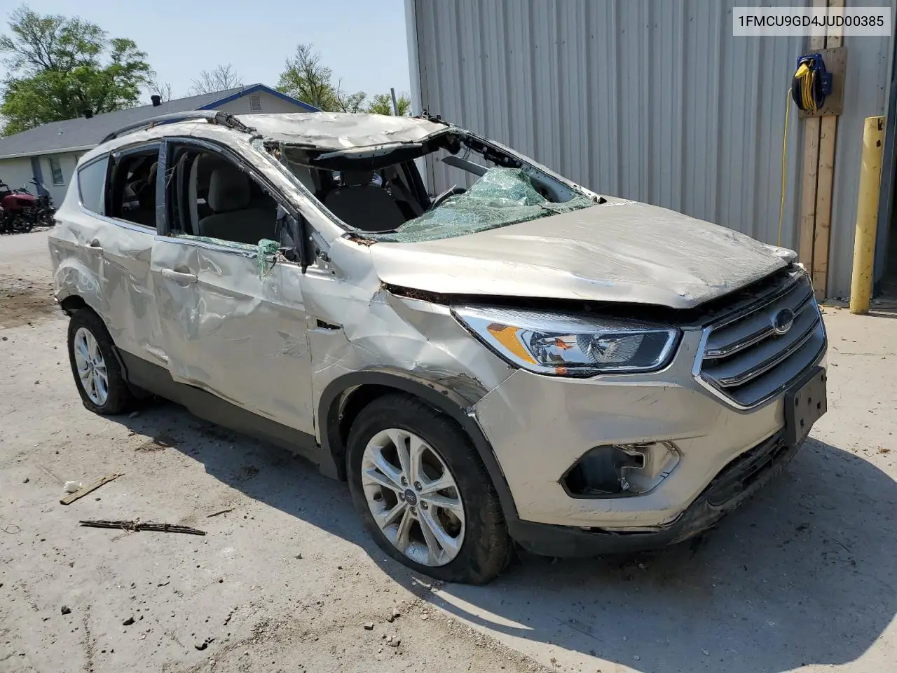 2018 Ford Escape Se VIN: 1FMCU9GD4JUD00385 Lot: 52605595