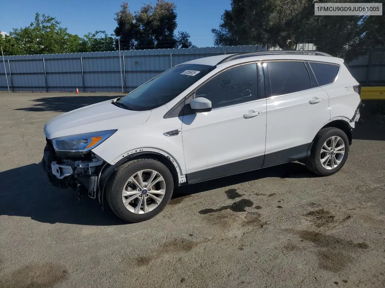 2018 Ford Escape Se VIN: 1FMCU9GD9JUD61005 Lot: 53056935
