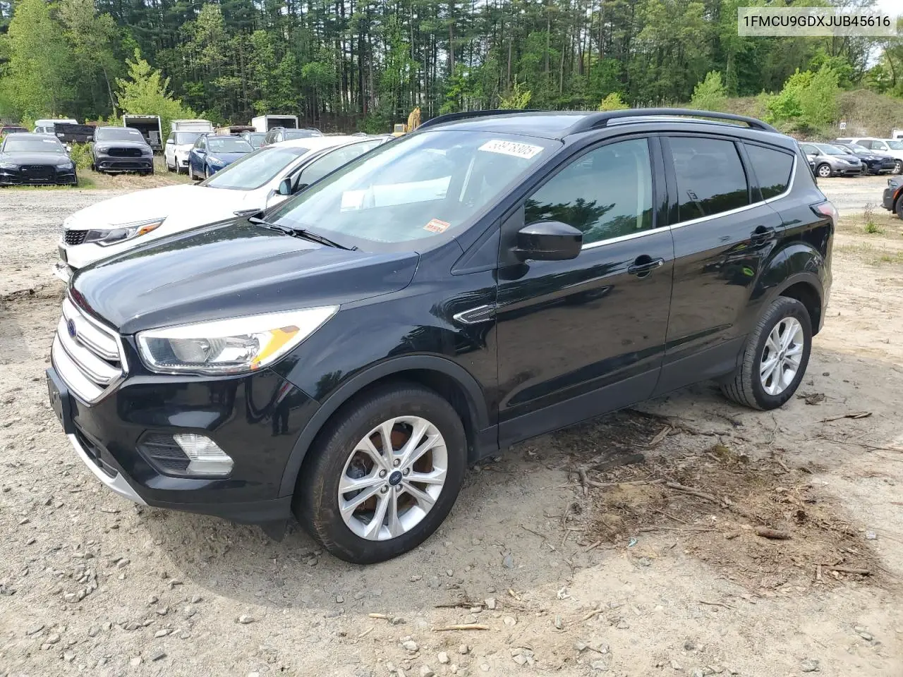 2018 Ford Escape Se VIN: 1FMCU9GDXJUB45616 Lot: 53978305