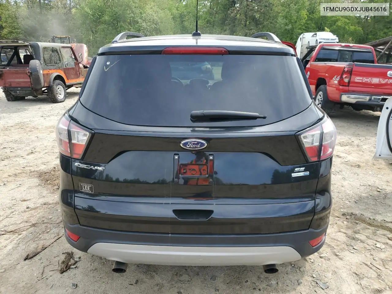 2018 Ford Escape Se VIN: 1FMCU9GDXJUB45616 Lot: 53978305