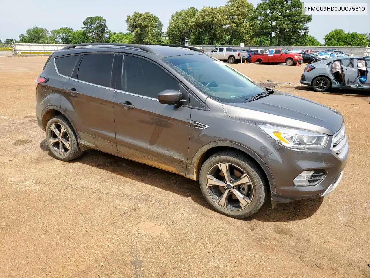 2018 Ford Escape Sel VIN: 1FMCU9HD0JUC75810 Lot: 54811695