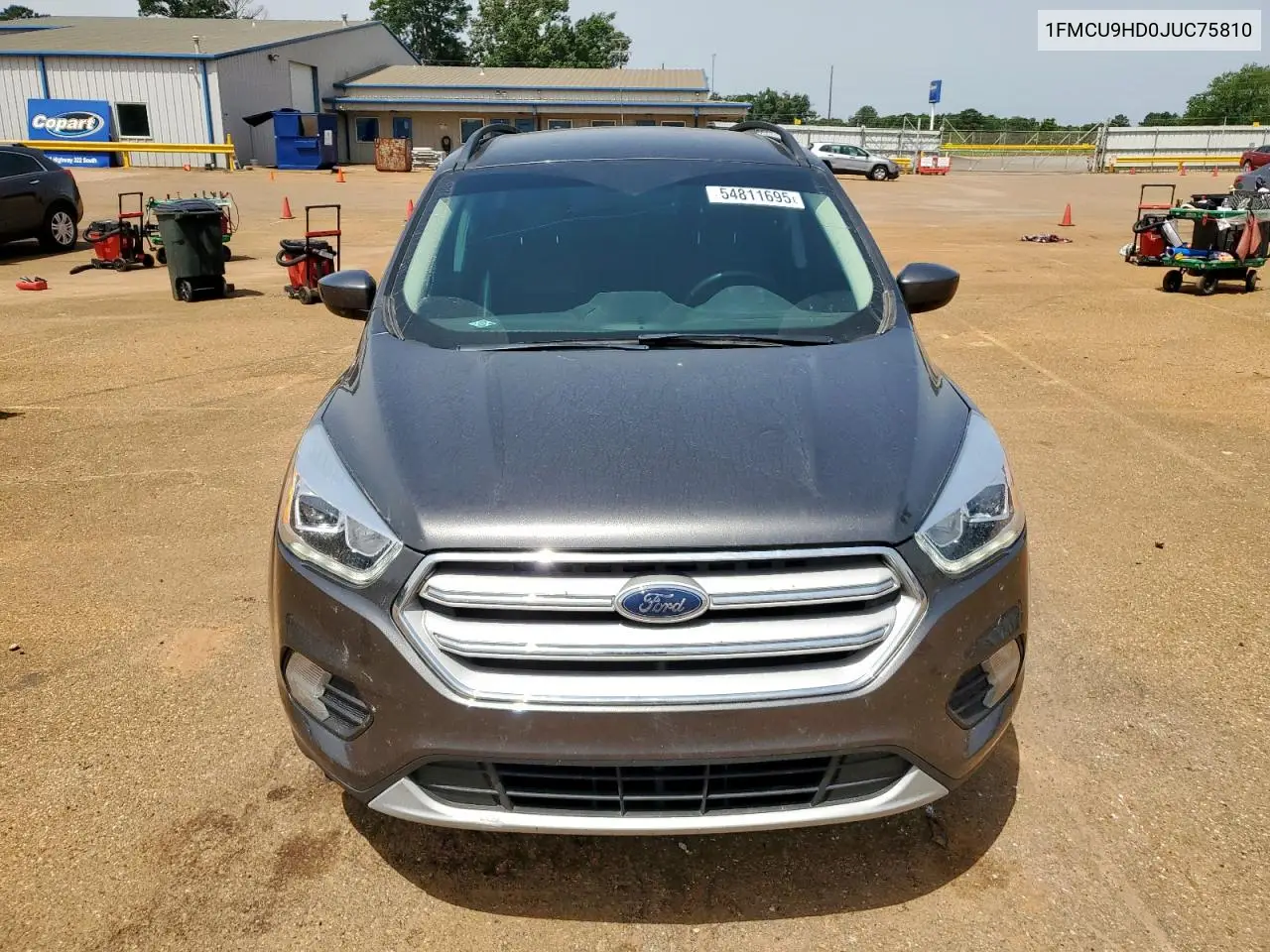 2018 Ford Escape Sel VIN: 1FMCU9HD0JUC75810 Lot: 54811695